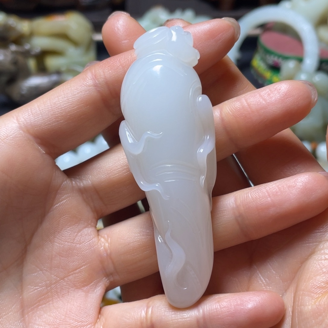 【闪购商品】和田玉挂件未镶嵌小*宗