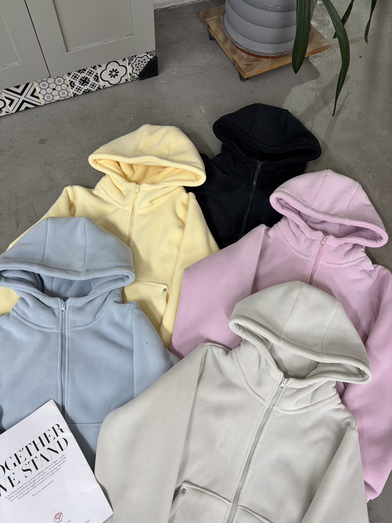 冬季加厚双面绒连帽外套 LD 25875