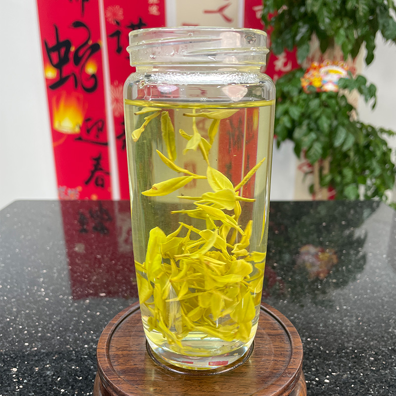 【麻叔茶叶】2025H15春茶核心产区中黄1号黄金茶毛峰兰花香果香