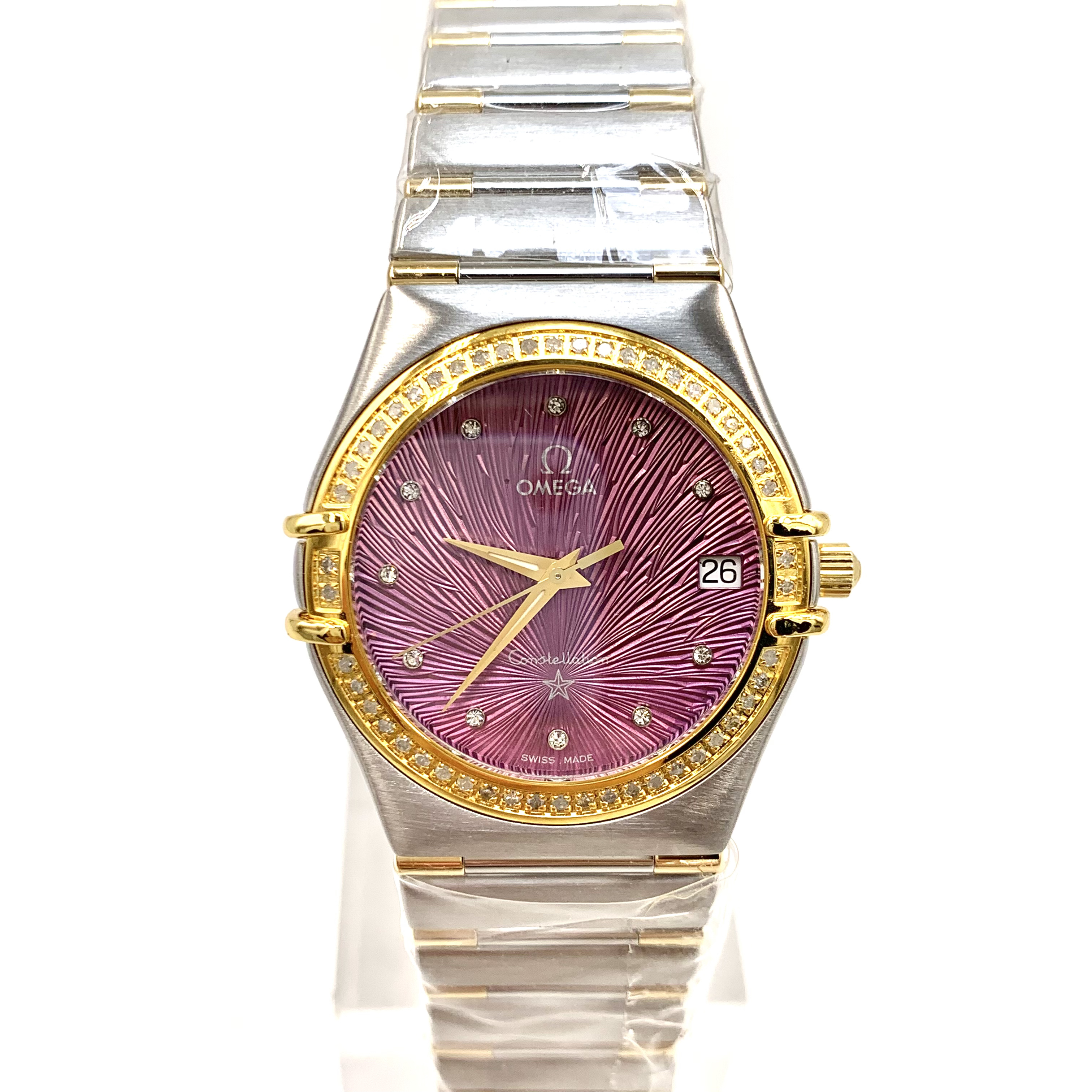 99新 Omega/欧米茄 星座/石英/表径33mm/女表