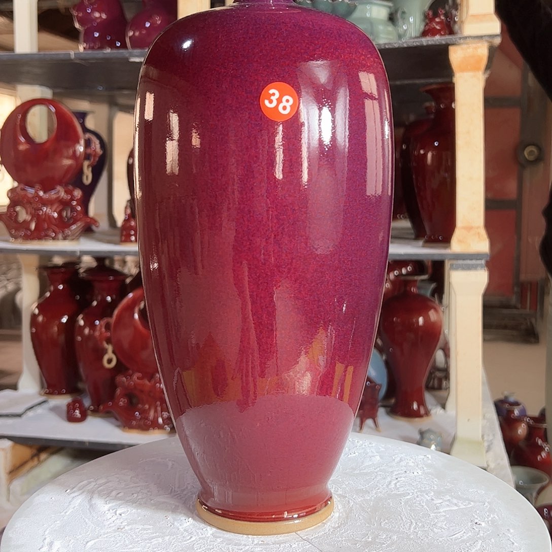 摆件郑家钧窑摆件微