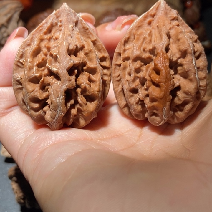 把件文玩核桃东北楸子小雪7