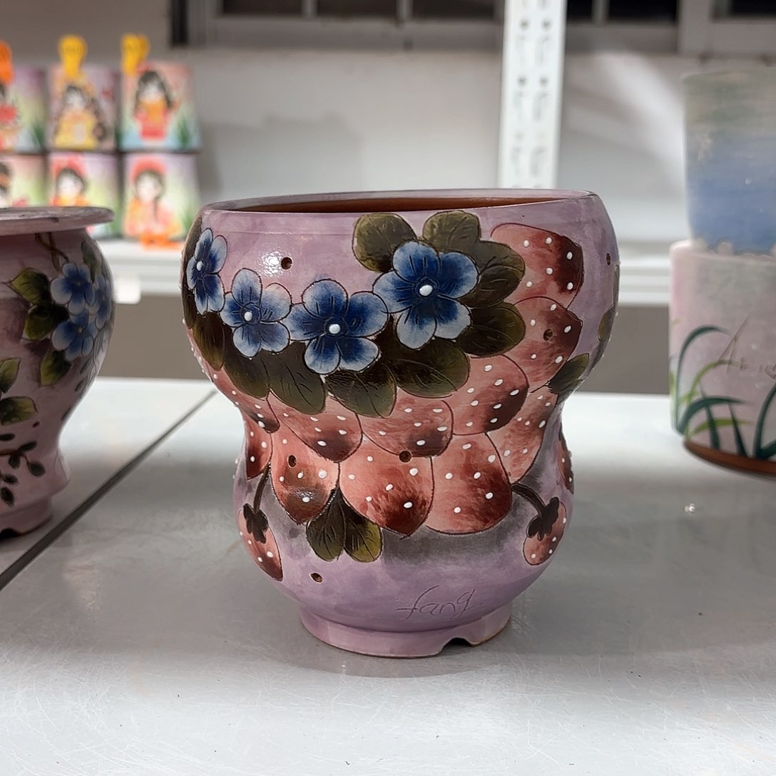 紫砂花盆手工花盆默认微瑕12/12