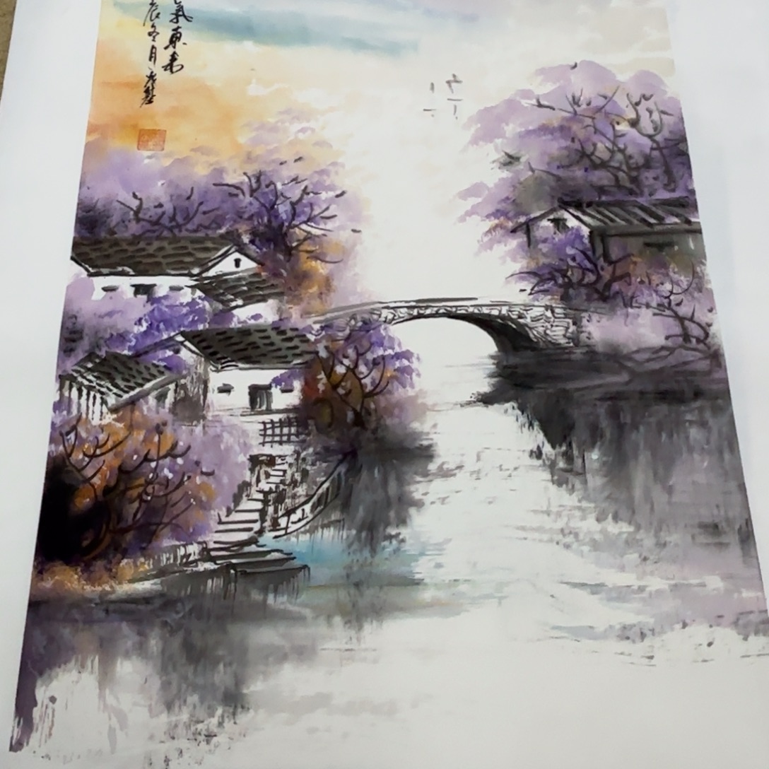国画国画老师作品刘