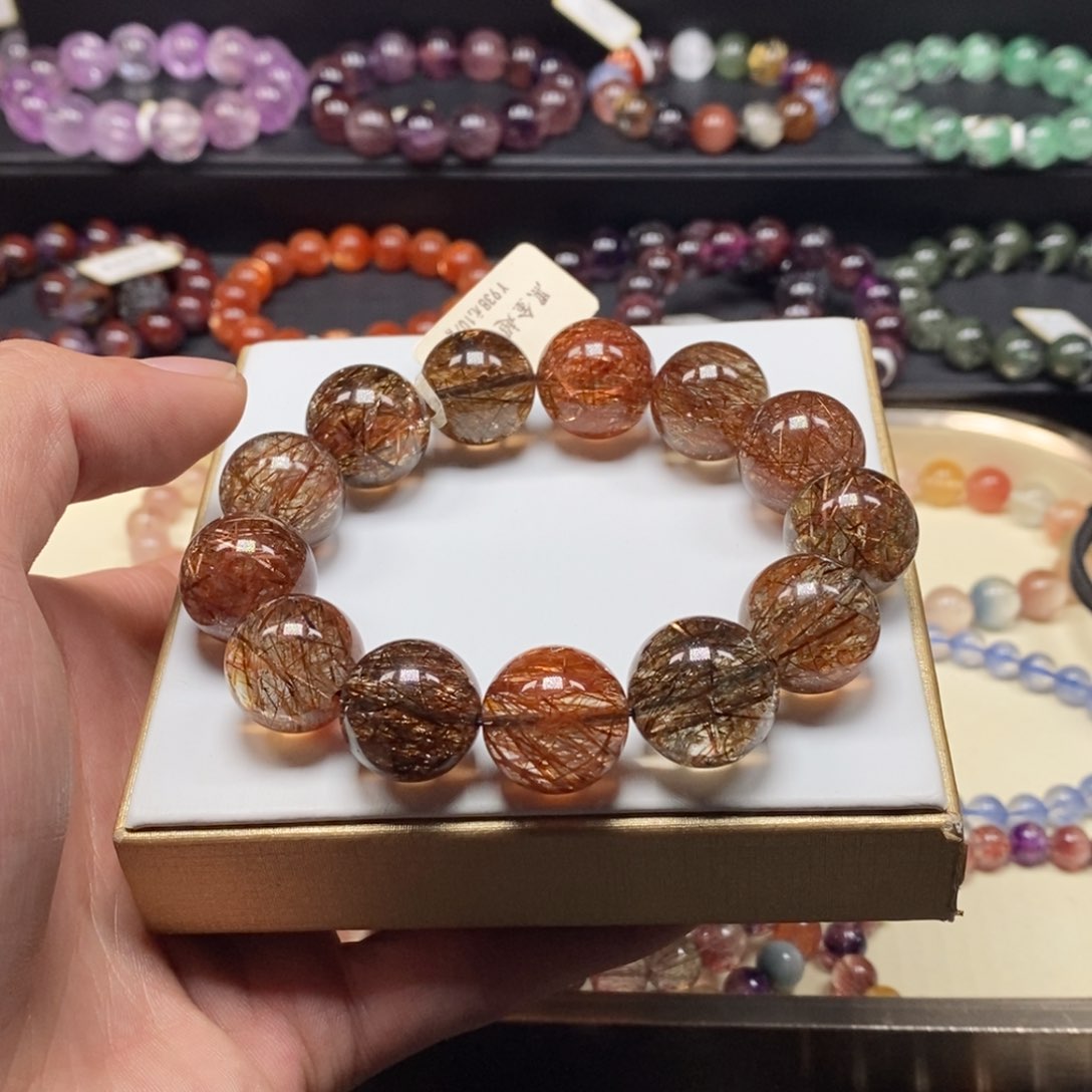 水晶手串未镶嵌手串17.8