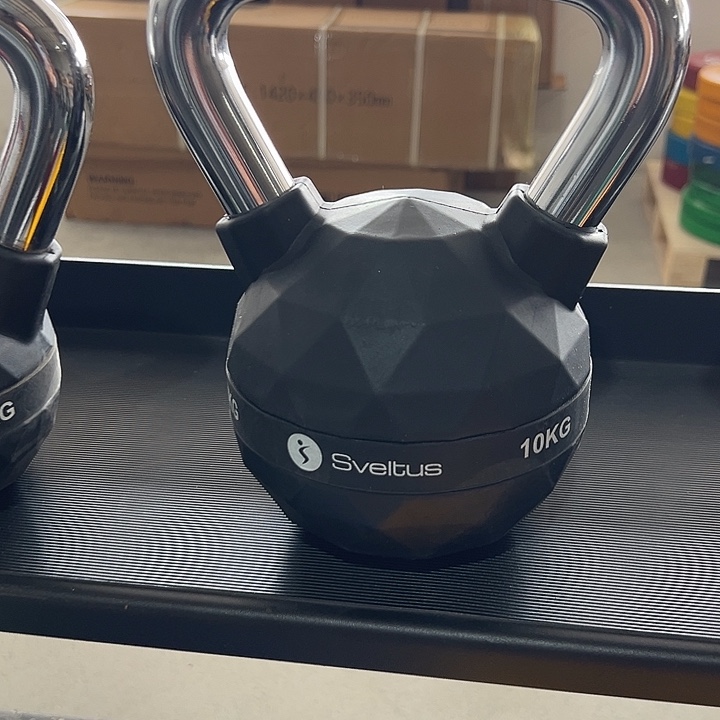 全新黑色竞技壶铃10公斤一只