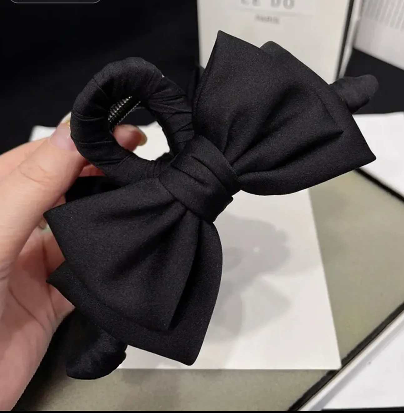 原创设计日韩抓夹韩版韩式发夹法式黑色饰品鲨鱼夹