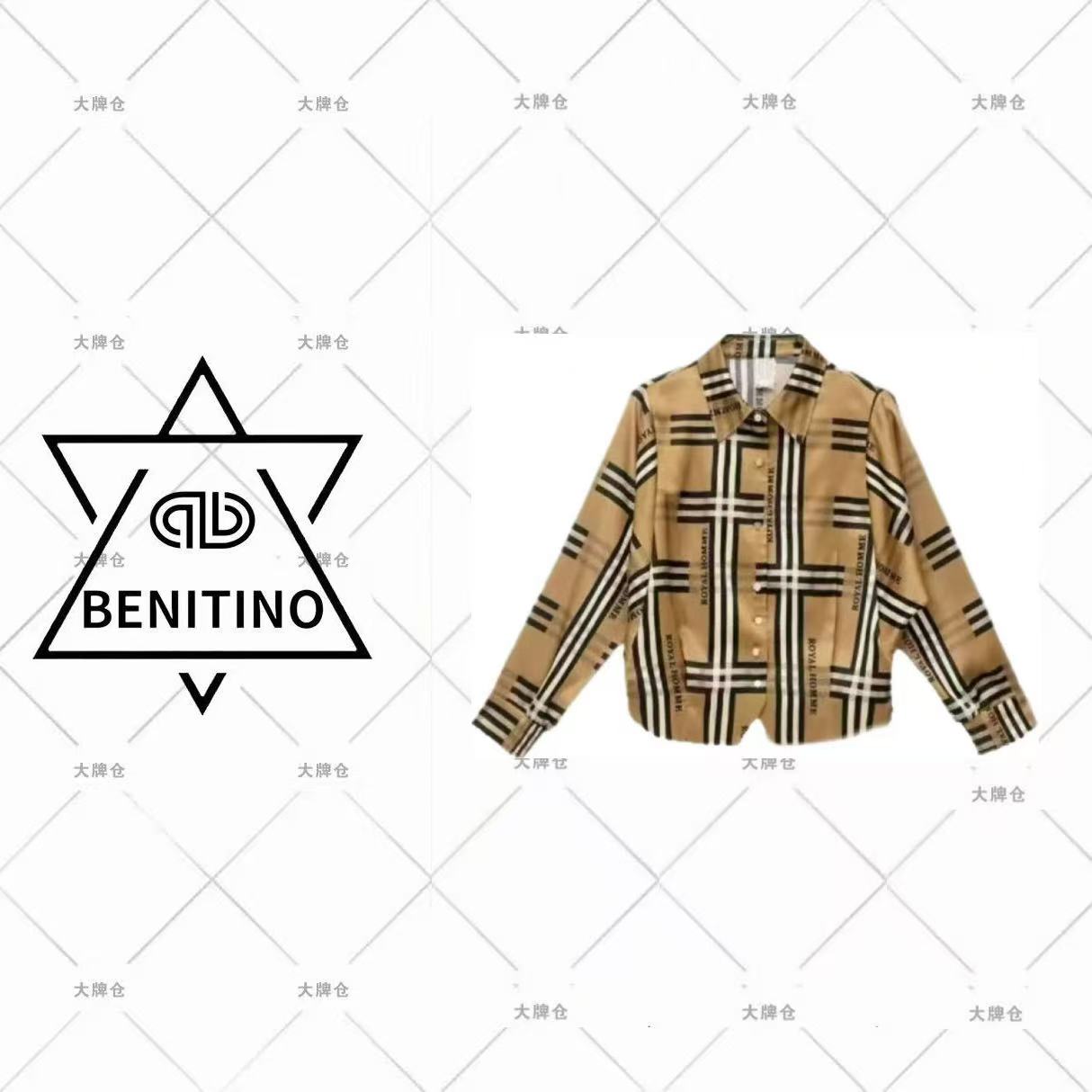 轻奢定制皇室之家经典格子复古衬衣设计感衬衫女