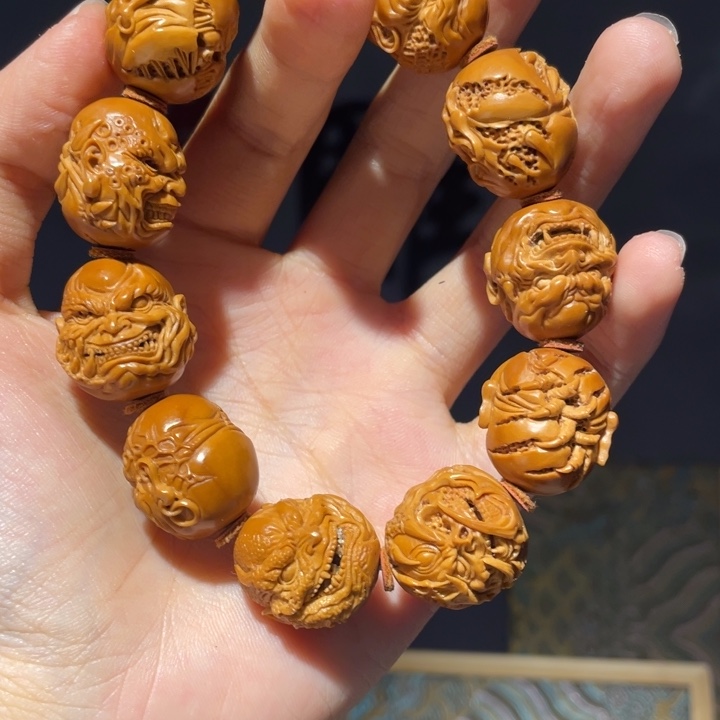 心***月核桃手串/手链恶僧