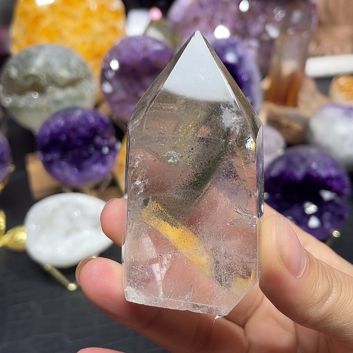 未镶嵌水晶珠宝半成品