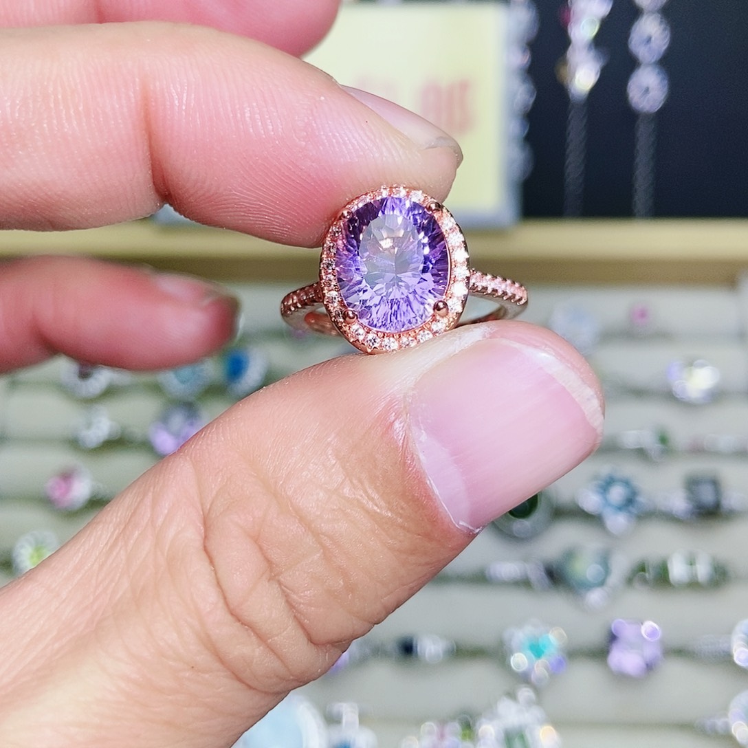 【闪购商品】未镶嵌戒指紫晶