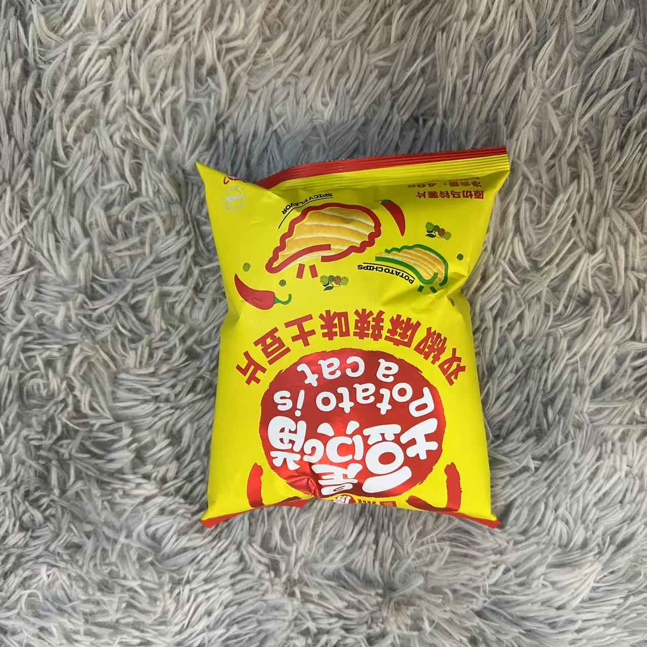 双椒麻辣味土豆片