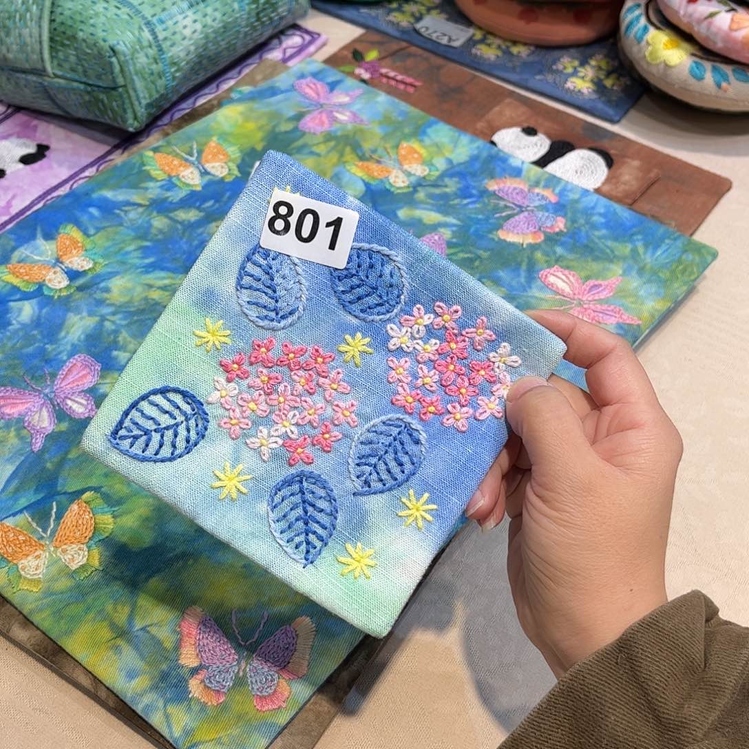 刺子绣杯垫美美价