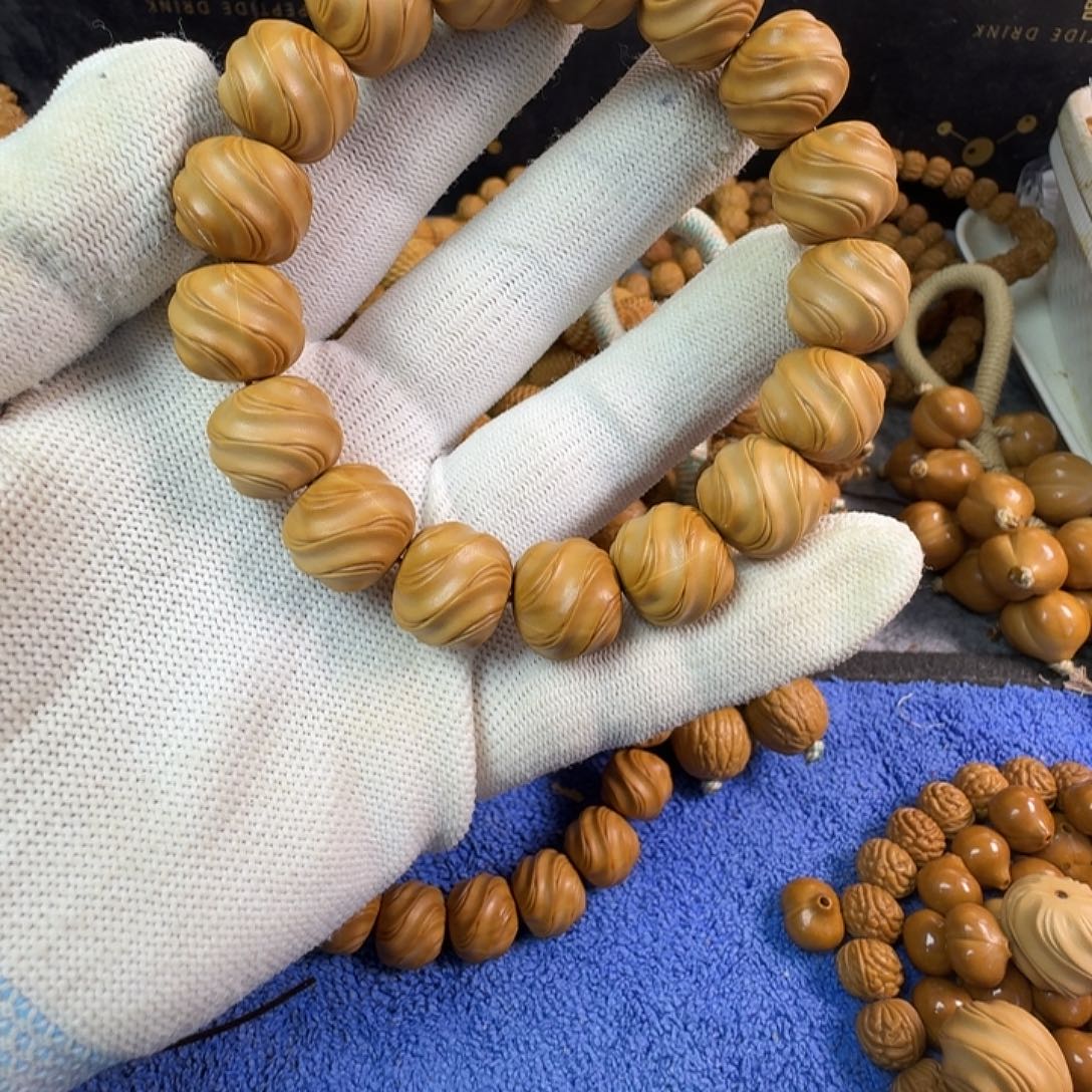 猴头核桃手串猴头雕刻扭转乾坤手串