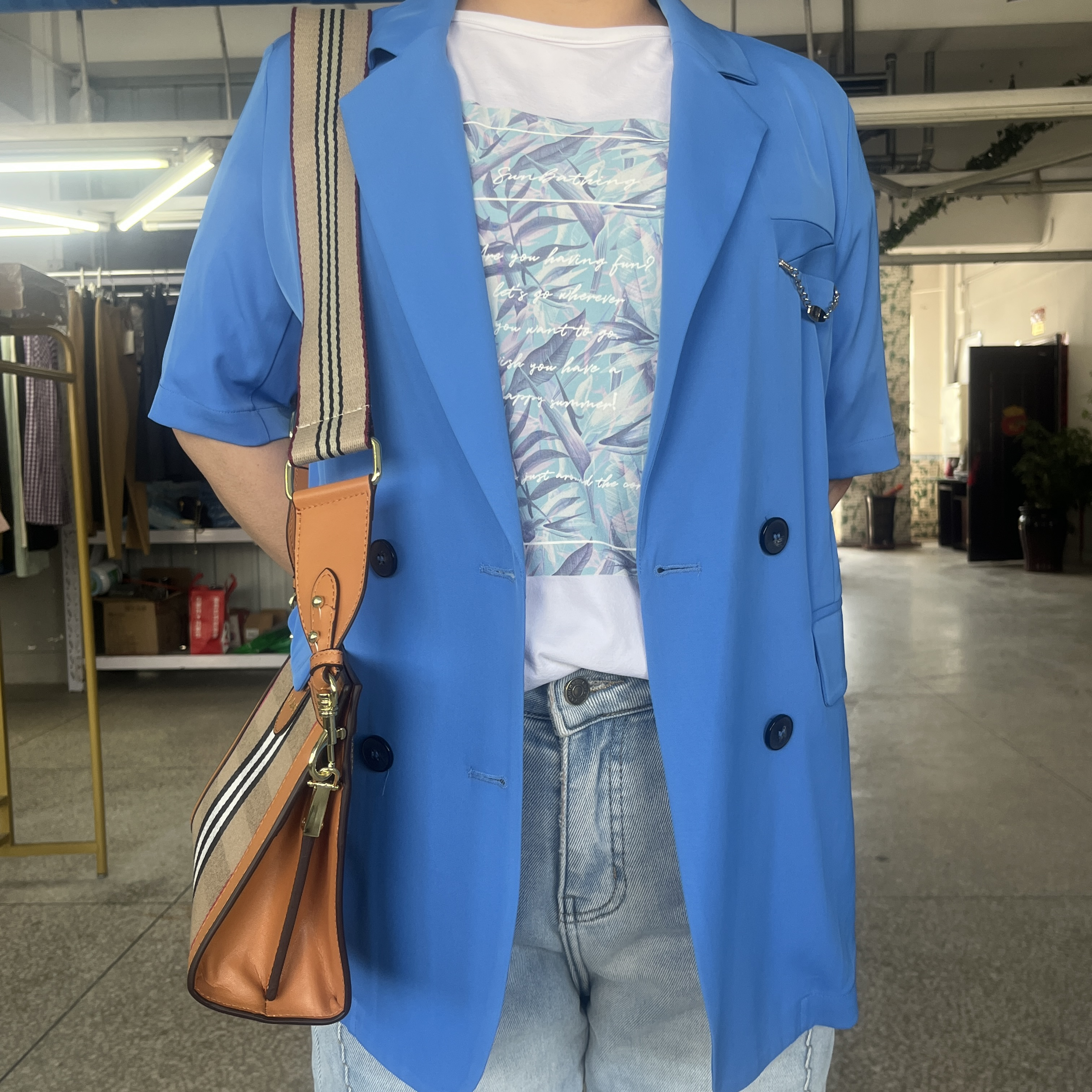 （孤品）半袖西服上衣