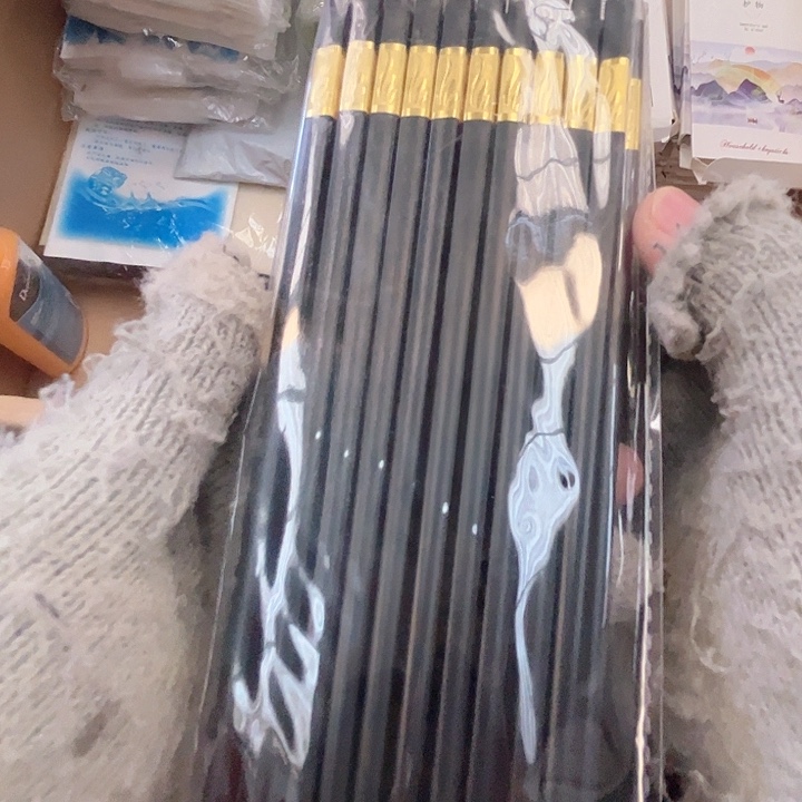 合金筷子10双。      