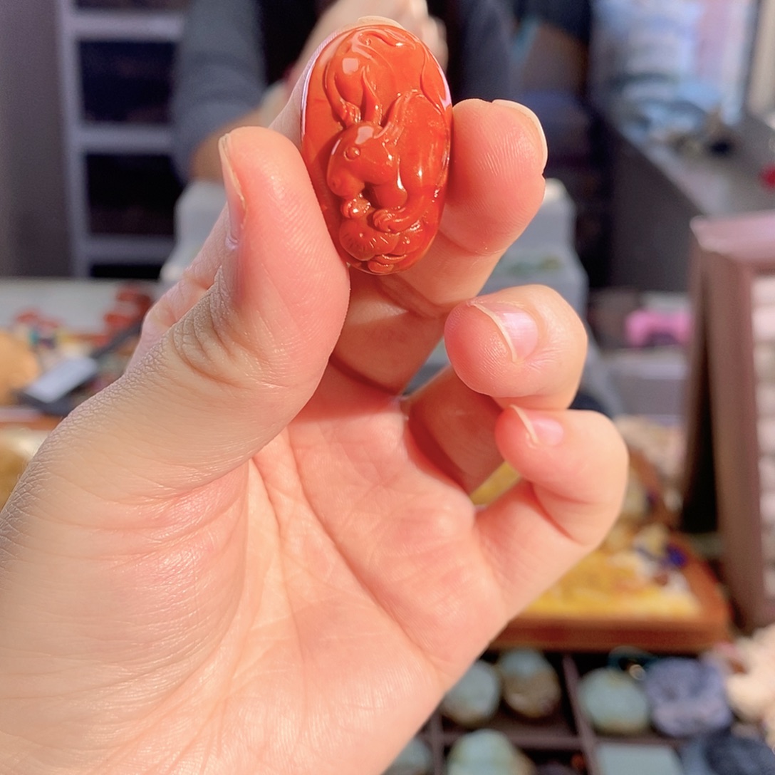 南红玛瑙合金手链
