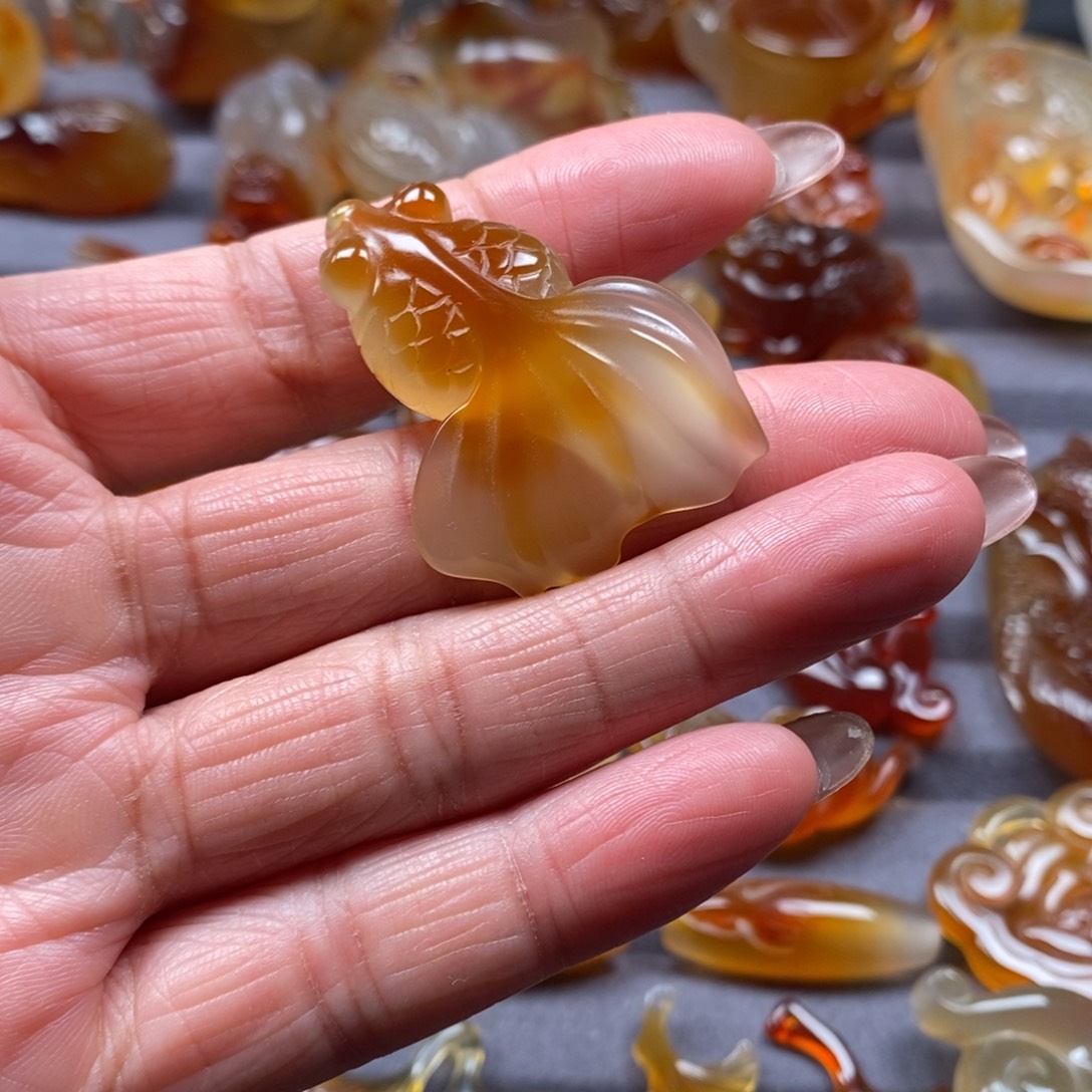 玛瑙/玉髓未镶嵌颈饰