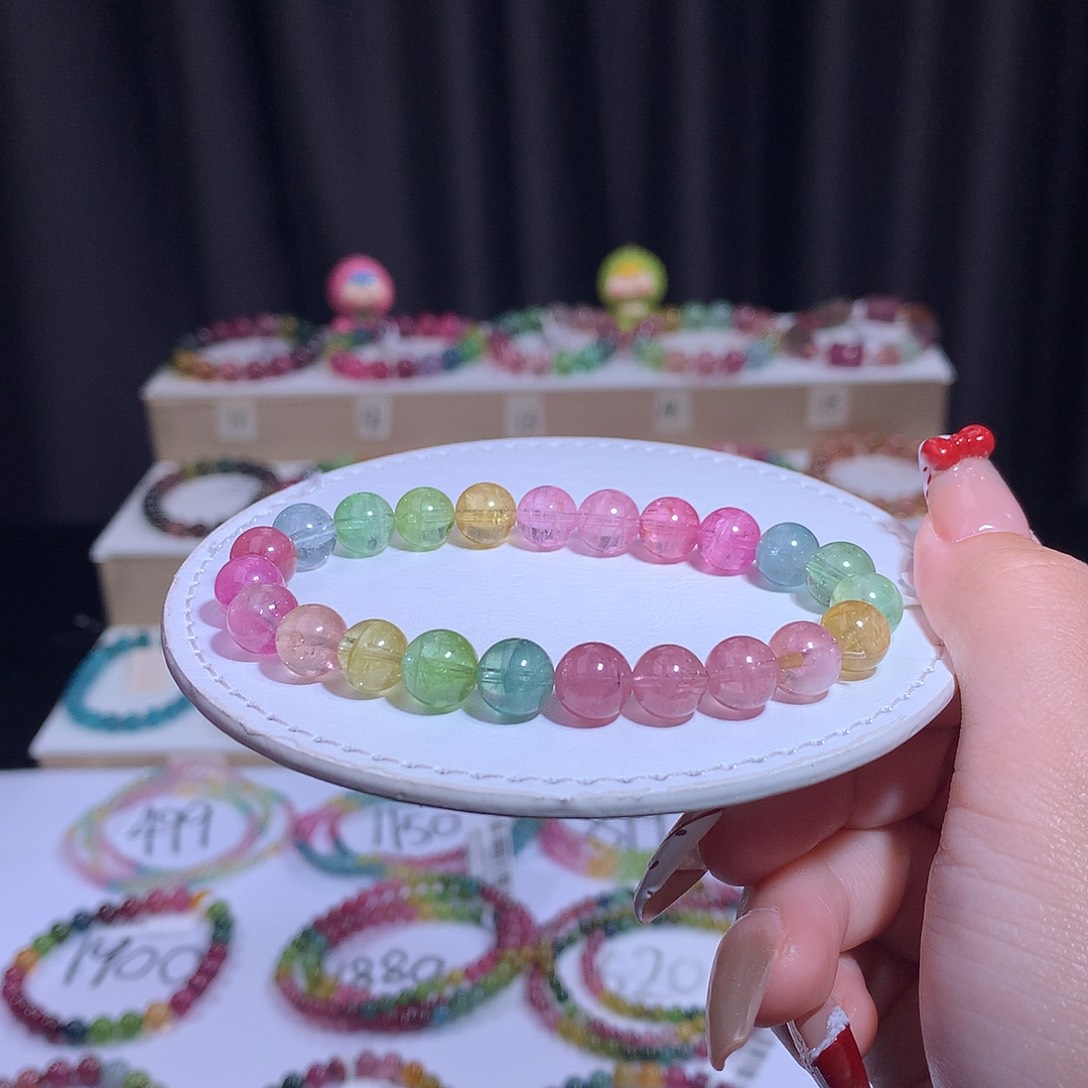 碧玺手链未镶嵌碧玺