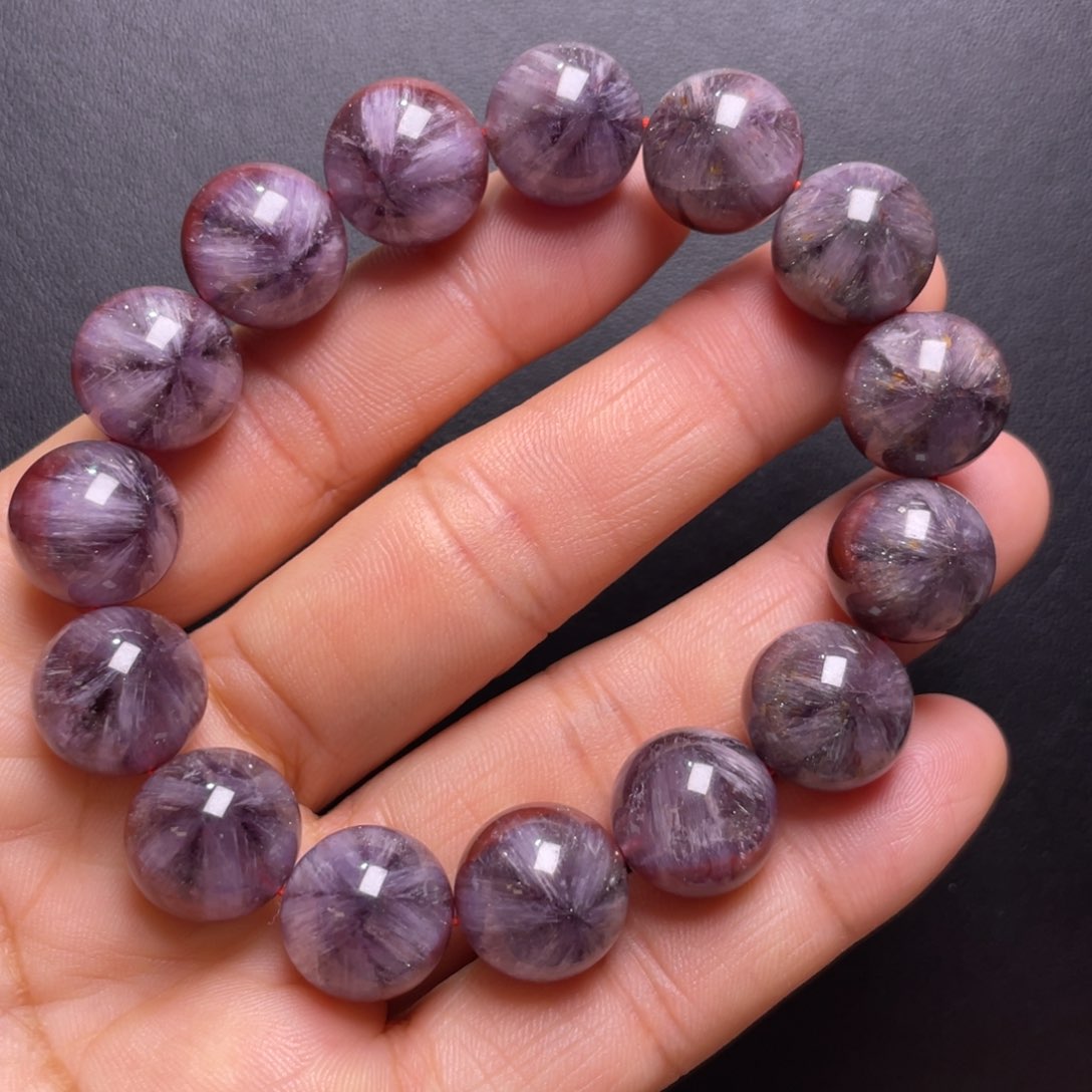 水晶手链未镶嵌极光手链大颗粒