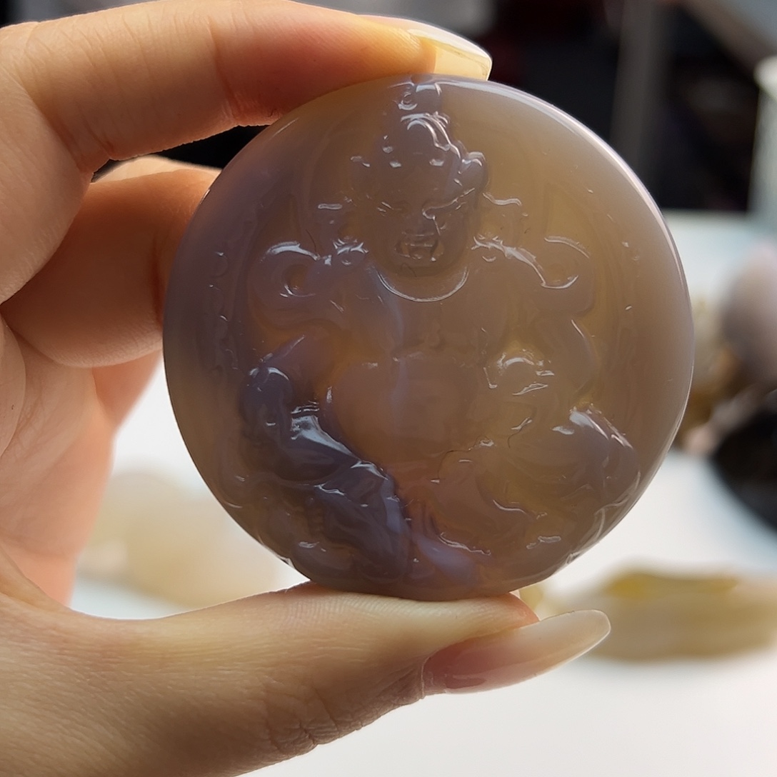 玛瑙/玉髓未镶嵌吊坠(不含链)