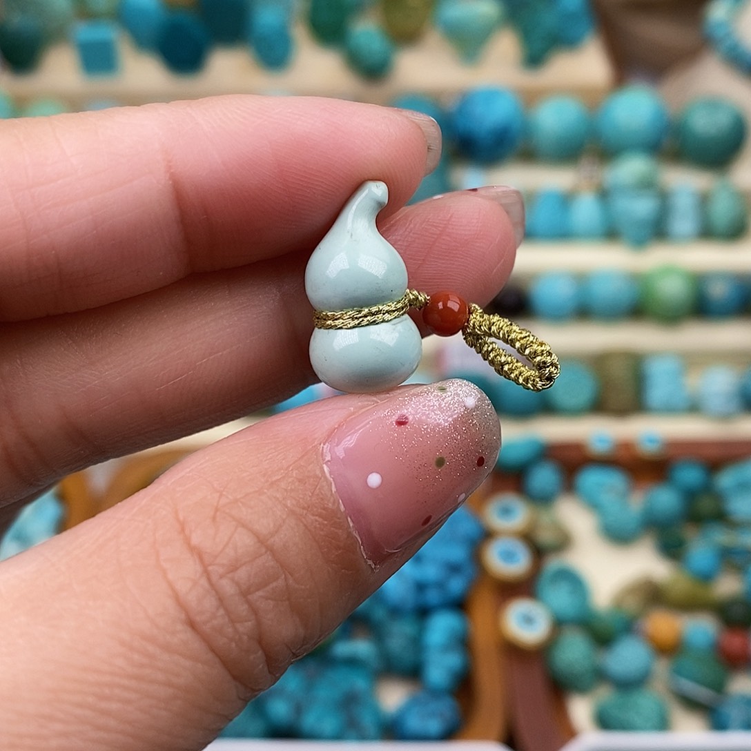 绿松石珠宝奇石未镶嵌