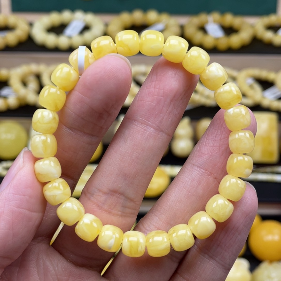 琥珀裸石未镶嵌琥珀蜜蜡