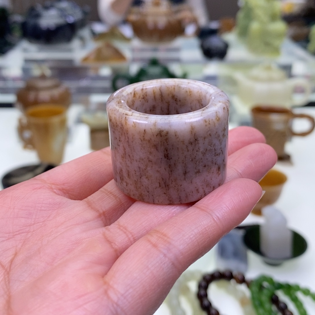 和田玉扳指未镶嵌