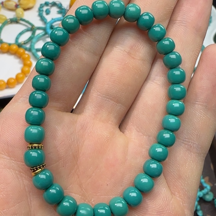 绿松石合金手链松石 