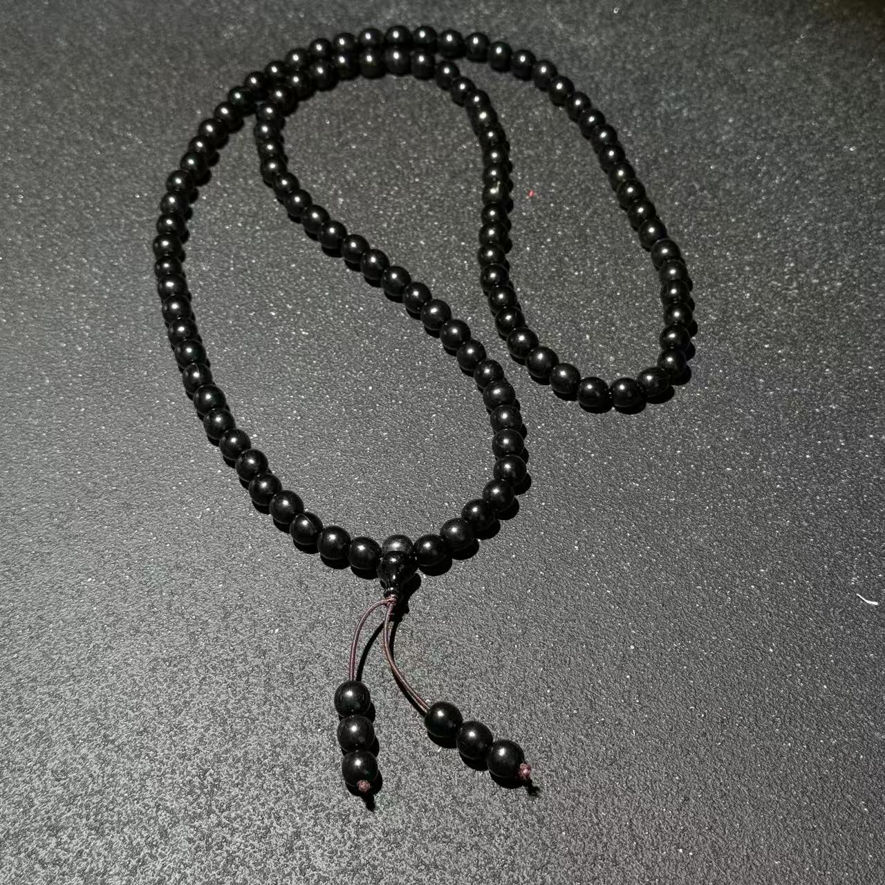 【祁恩珠宝】黑色珠链D061107-多样性发其一