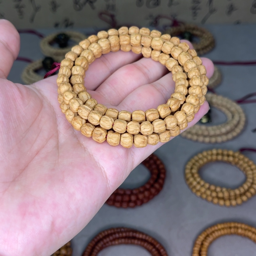 柏香籽/百香籽吊坠天然对眼鬼