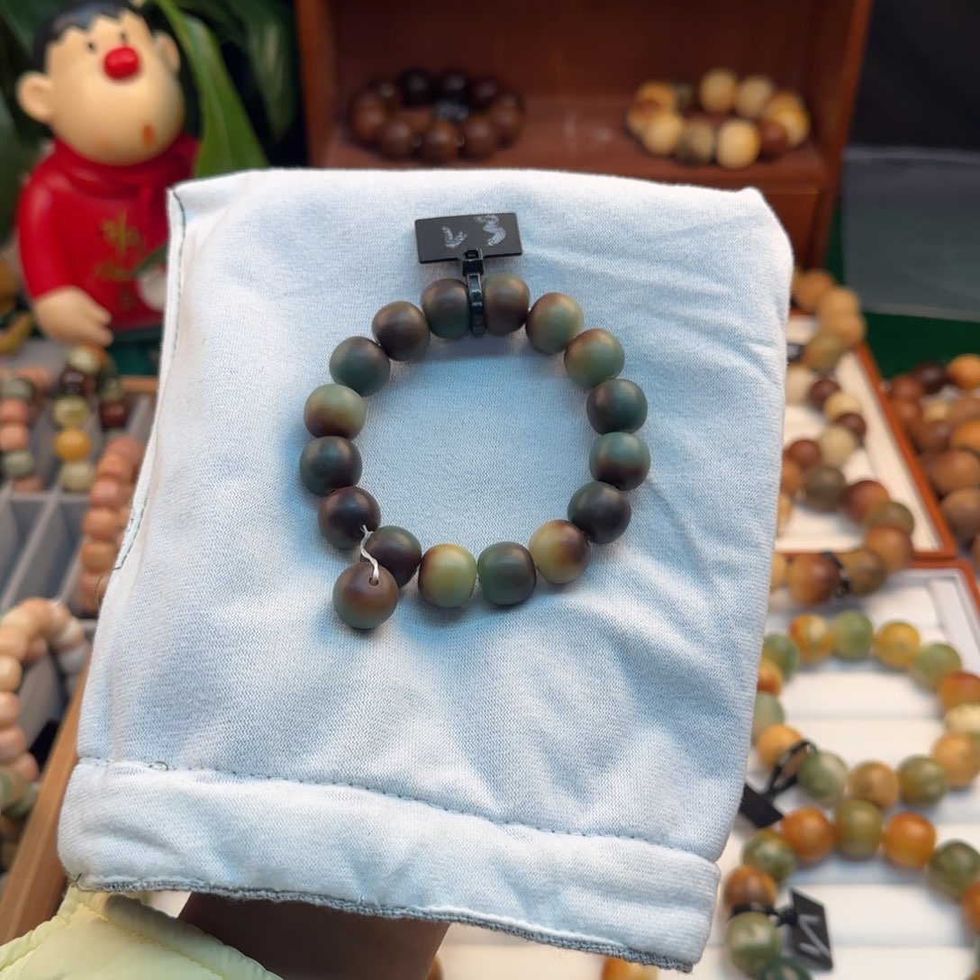 菩提根/象牙果吊坠卡14绿芭蕉微瑕苹果干磨3