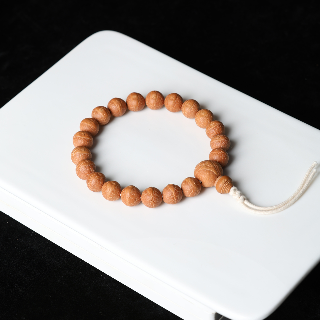 「枫林出品」"玉见"系列凤眼菩提珠串单仓圆桩2024产季