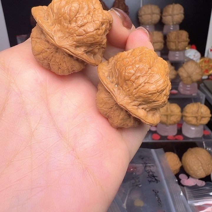 文玩核桃吊坠9号车36尺寸荷叶蛙