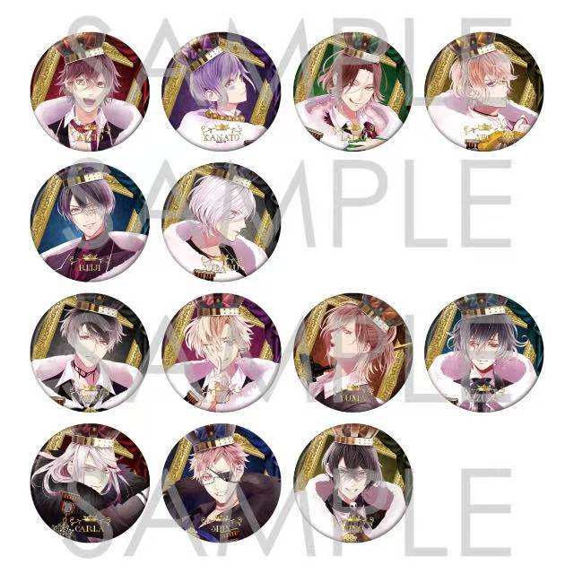 【日限DL】魔鬼恋人10周年棉被58mm全闪吧唧 徽章 盲袋代拆