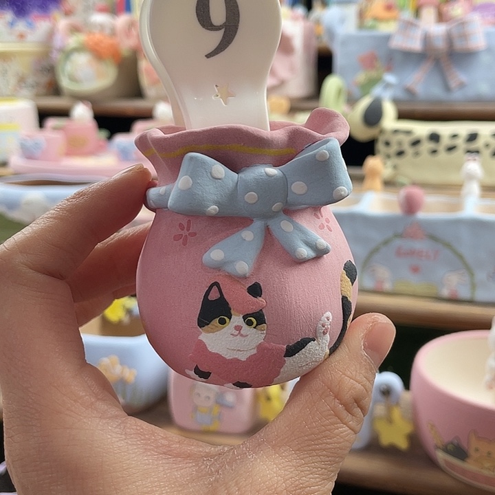 9…..手工手绘花盆