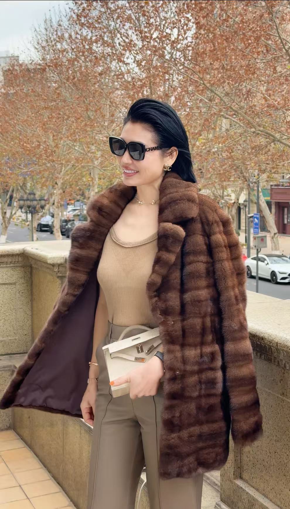 【YINGFEI PARIS】高级定制水貂外套