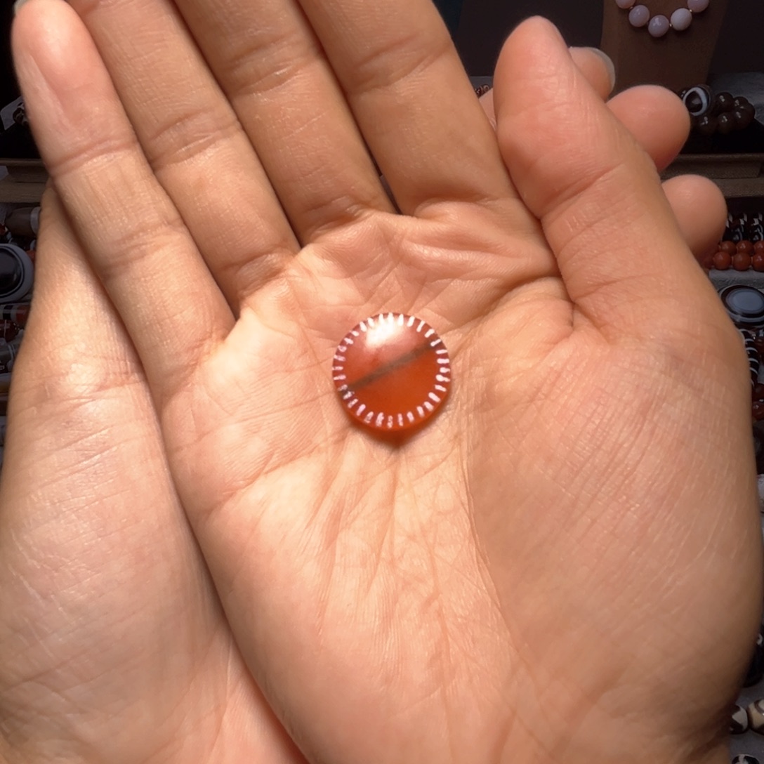 玛瑙/玉髓单珠未镶嵌