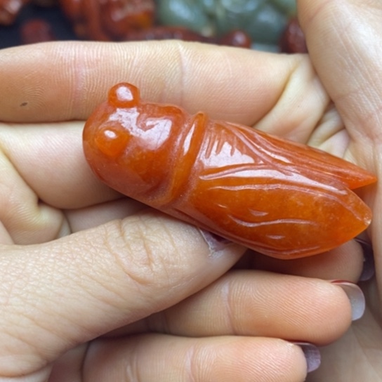 和田玉（糖玉）挂件未镶嵌