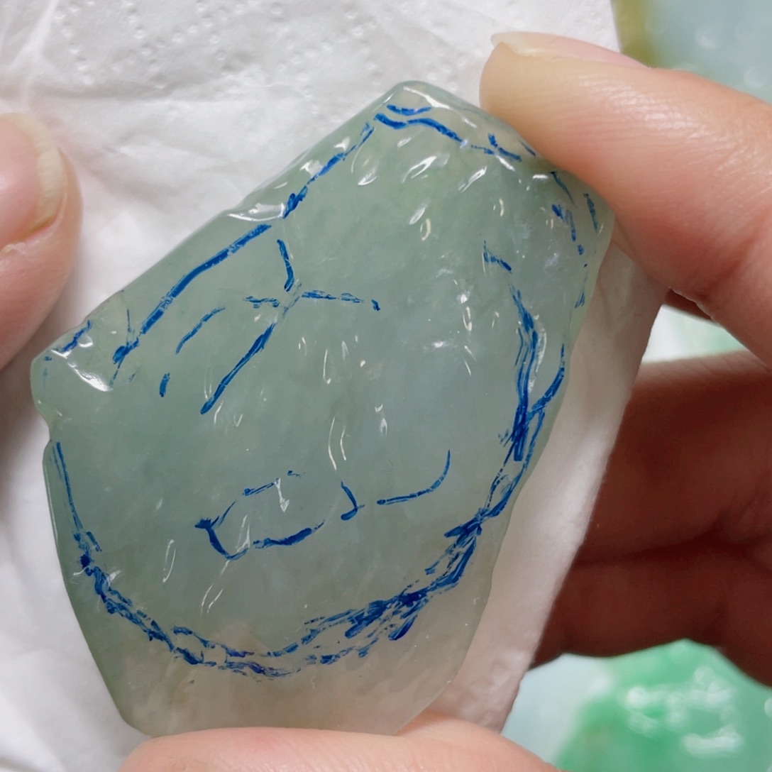 定制翡翠未镶嵌包工