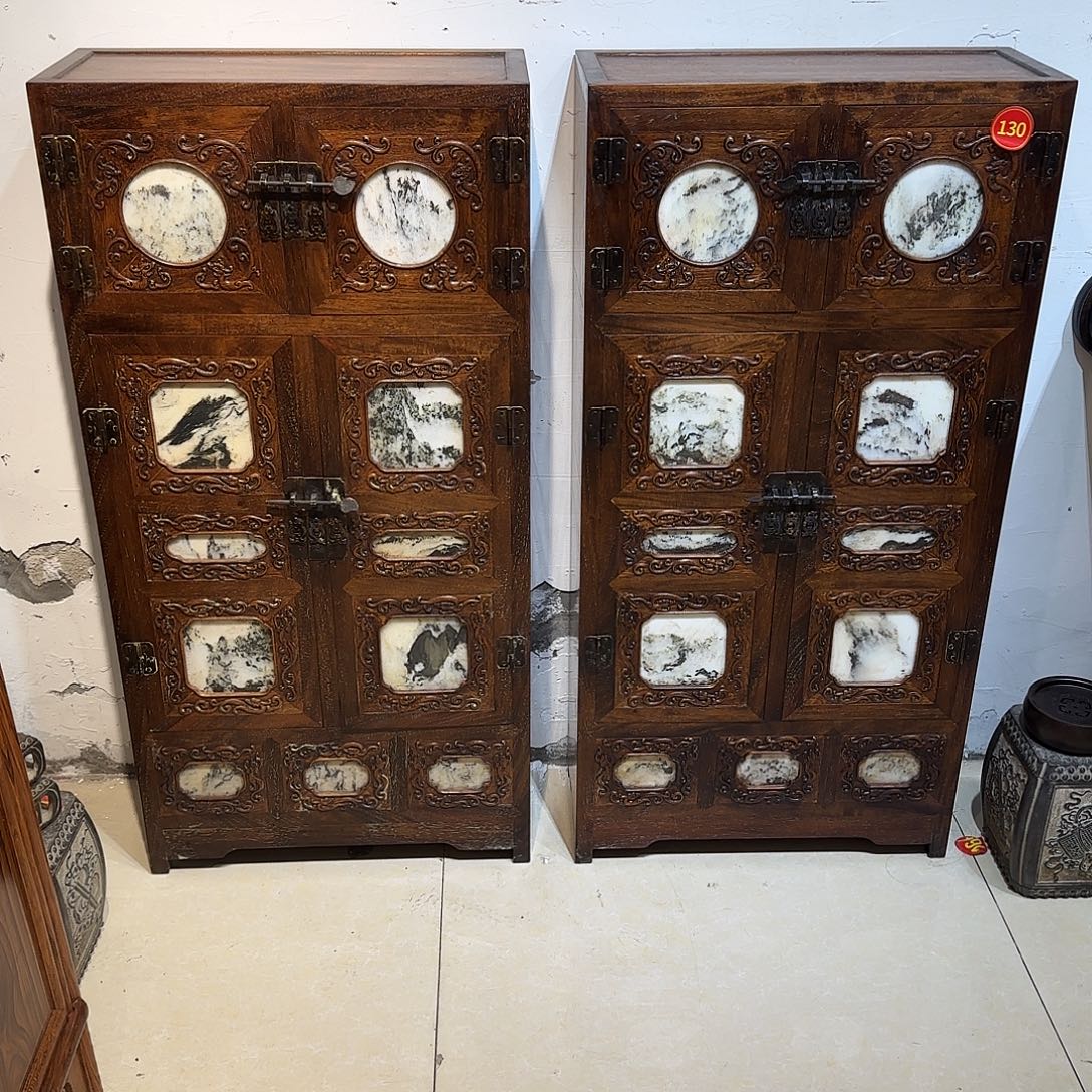 追***计茶柜一对尺寸56/24/113