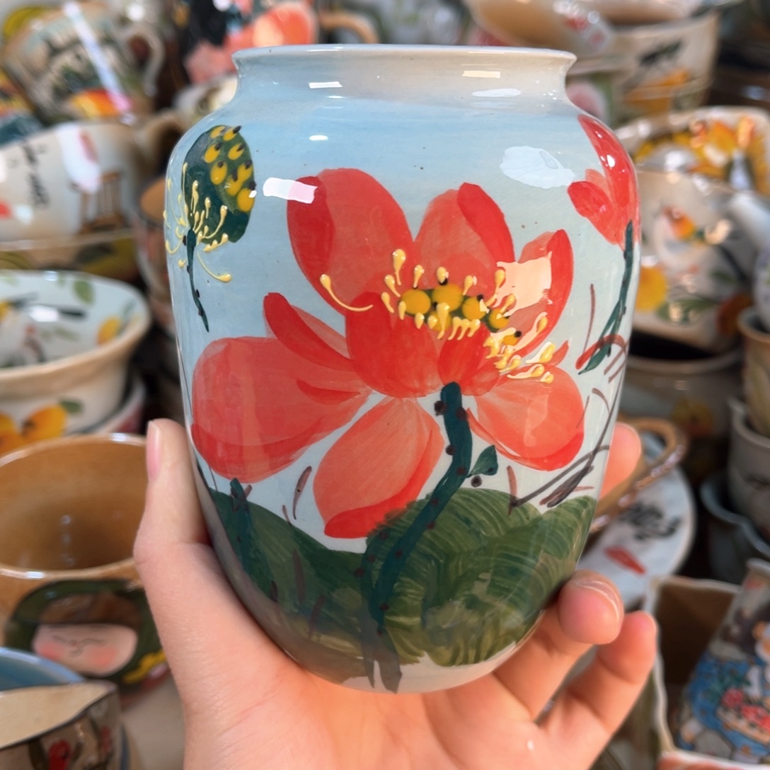 景德镇手工手绘杯