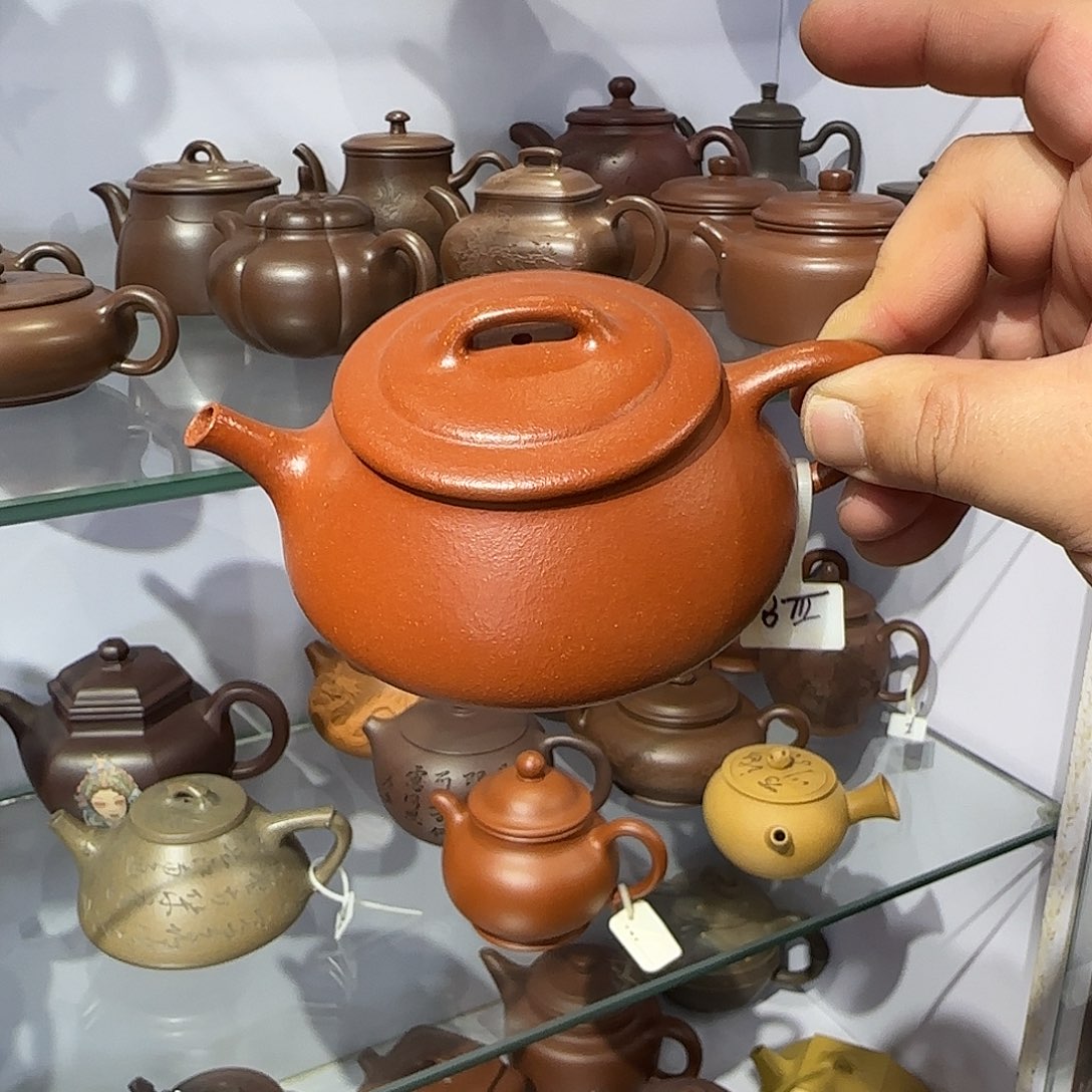 紫砂茶壶乳瓢降坡