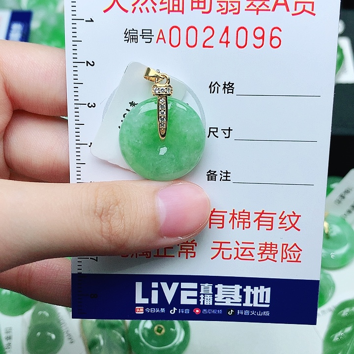 翡翠未镶嵌颈饰668854323