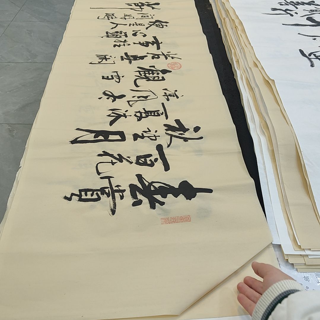 白武坤老师作品一副