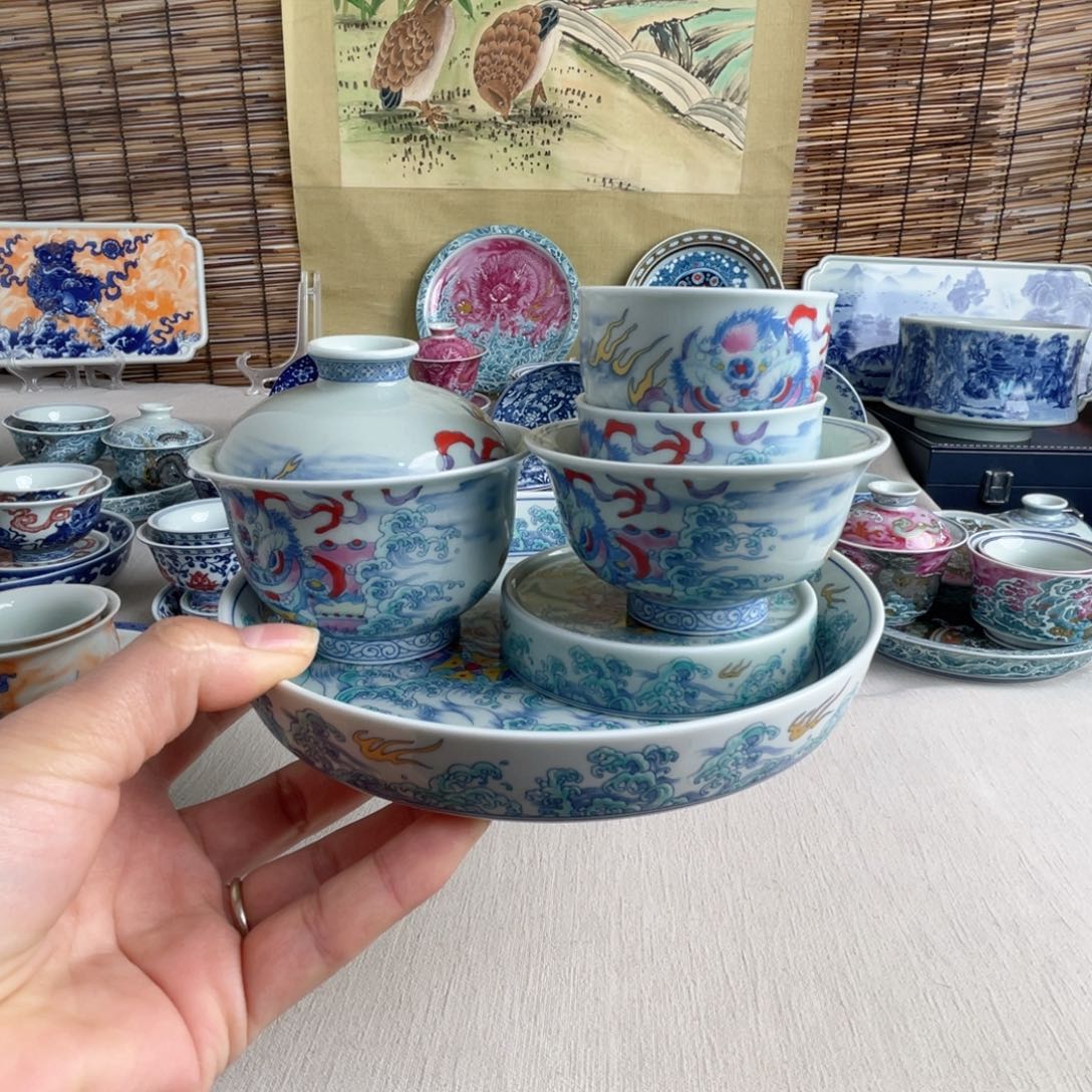 收***迹景德镇瓷器精品名