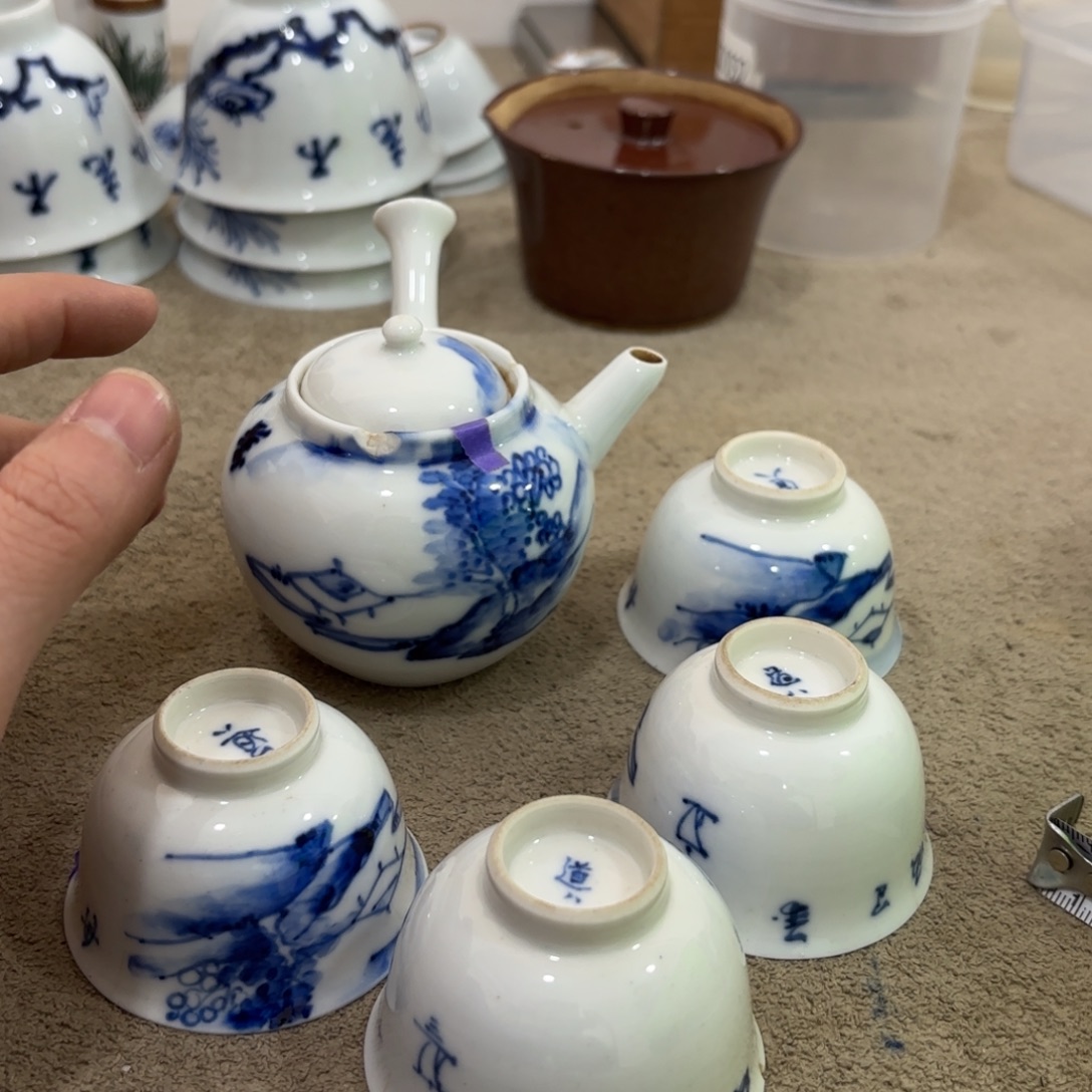 瓷片非常好看漂亮的物品 