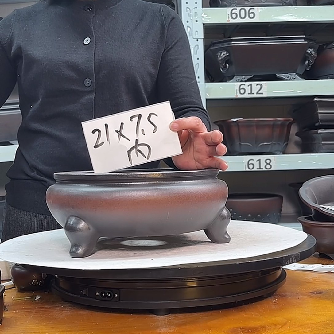 紫砂花盆宜兴紫砂12号