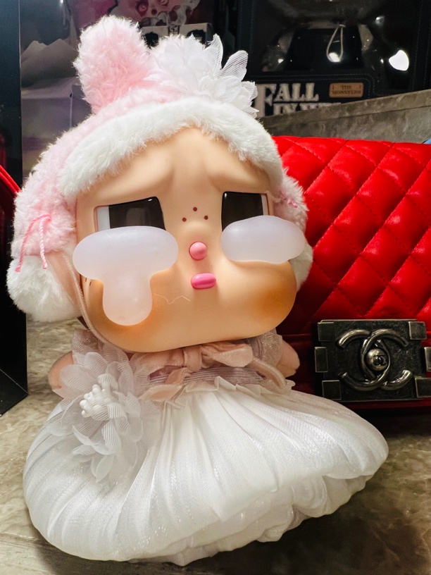 CRYBABY哭娃“做你的新娘”蓬蓬公主裙套装（不含娃）拉布布可穿