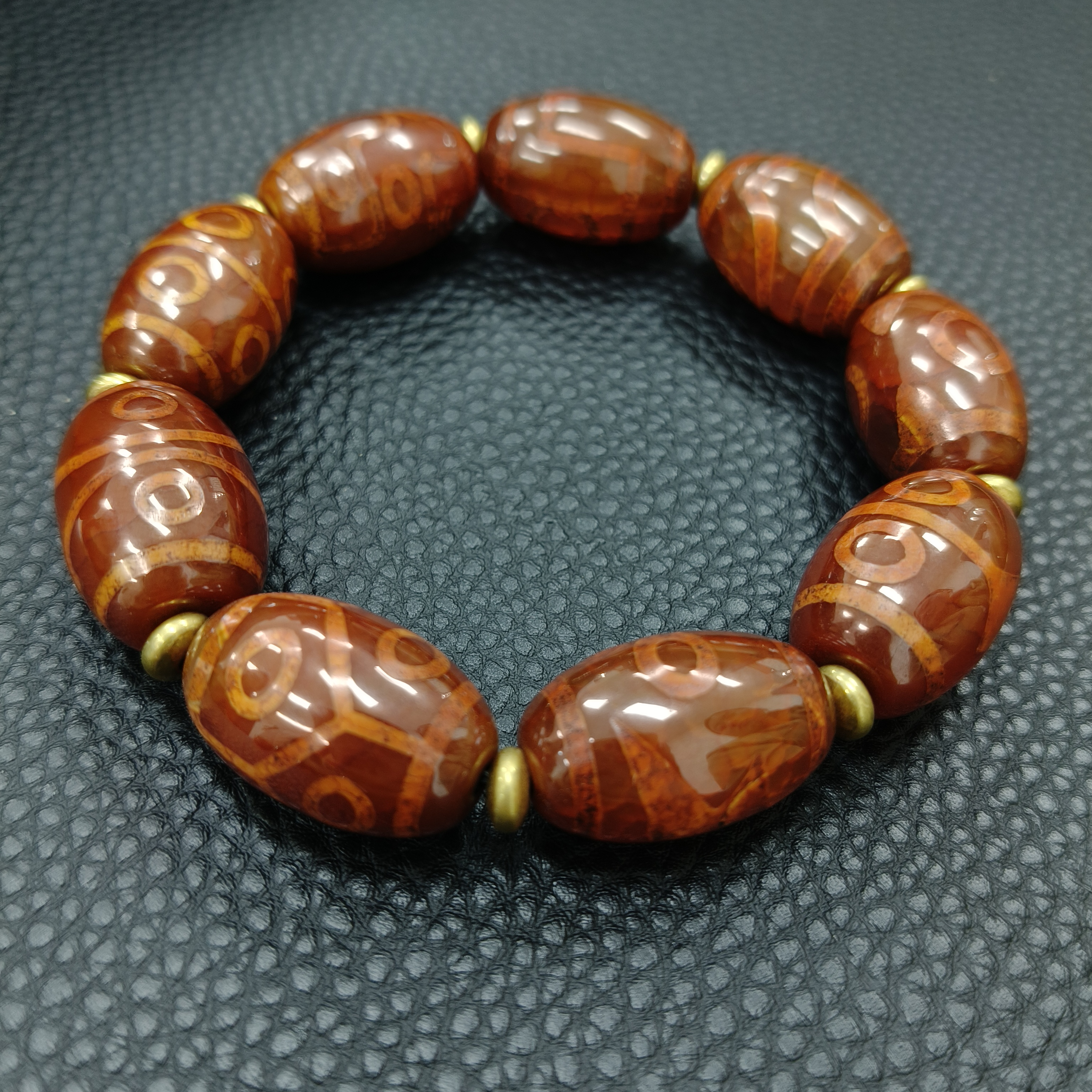 天然珠宝时尚百搭血舍利手串（多样性拍一发一）